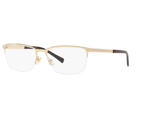 versace ve 1263 1002|Versace™ VE1263 1002 55 Gold Eyeglasses .